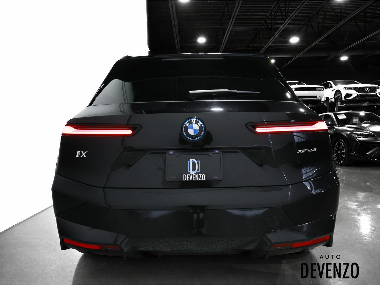 BMW iX 2022 Noir Saint-Eustache - photo #3