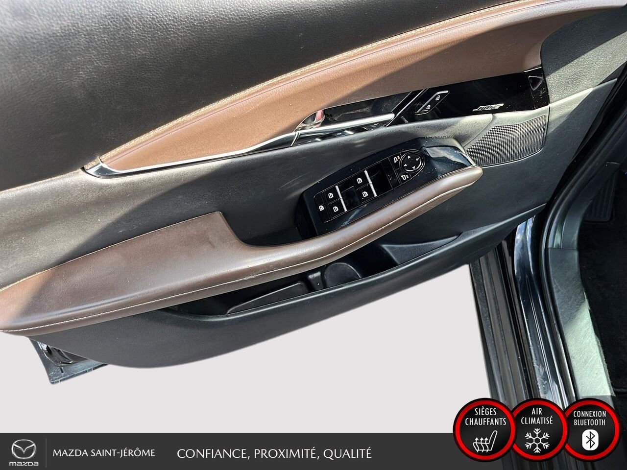 2023 Mazda CX-30 GT | CUIR | TOIT OUVRANT | NAVIGATION | AWD | CAMÉRA 360 Black Saint-Jérôme - photo #12