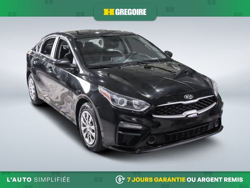 2019 Kia Forte LX A/C CAM RECUL BLUETOOTH Black