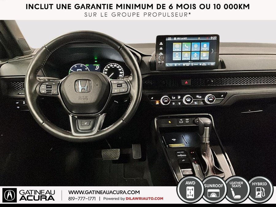 Honda CR-V hybride EX-L Traction Intégrale 2024 Bleu
