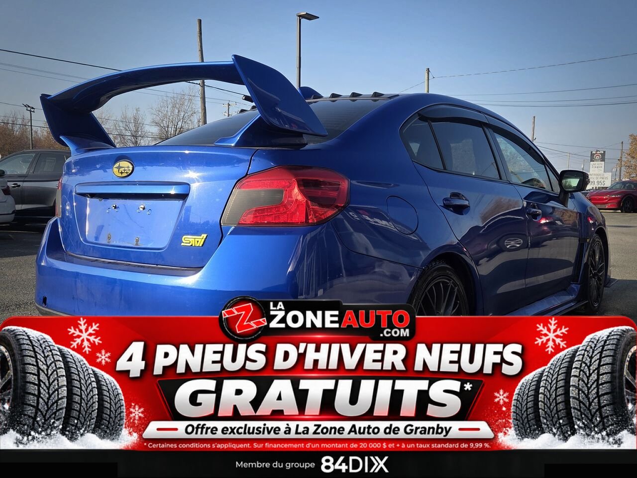 Subaru WRX STI Sport Tech 2021 Bleu Granby - photo #6
