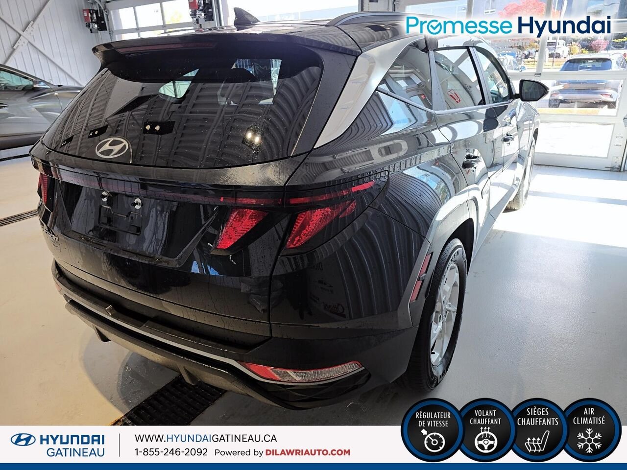 2023 Hyundai Tucson Black Gatineau - photo #7