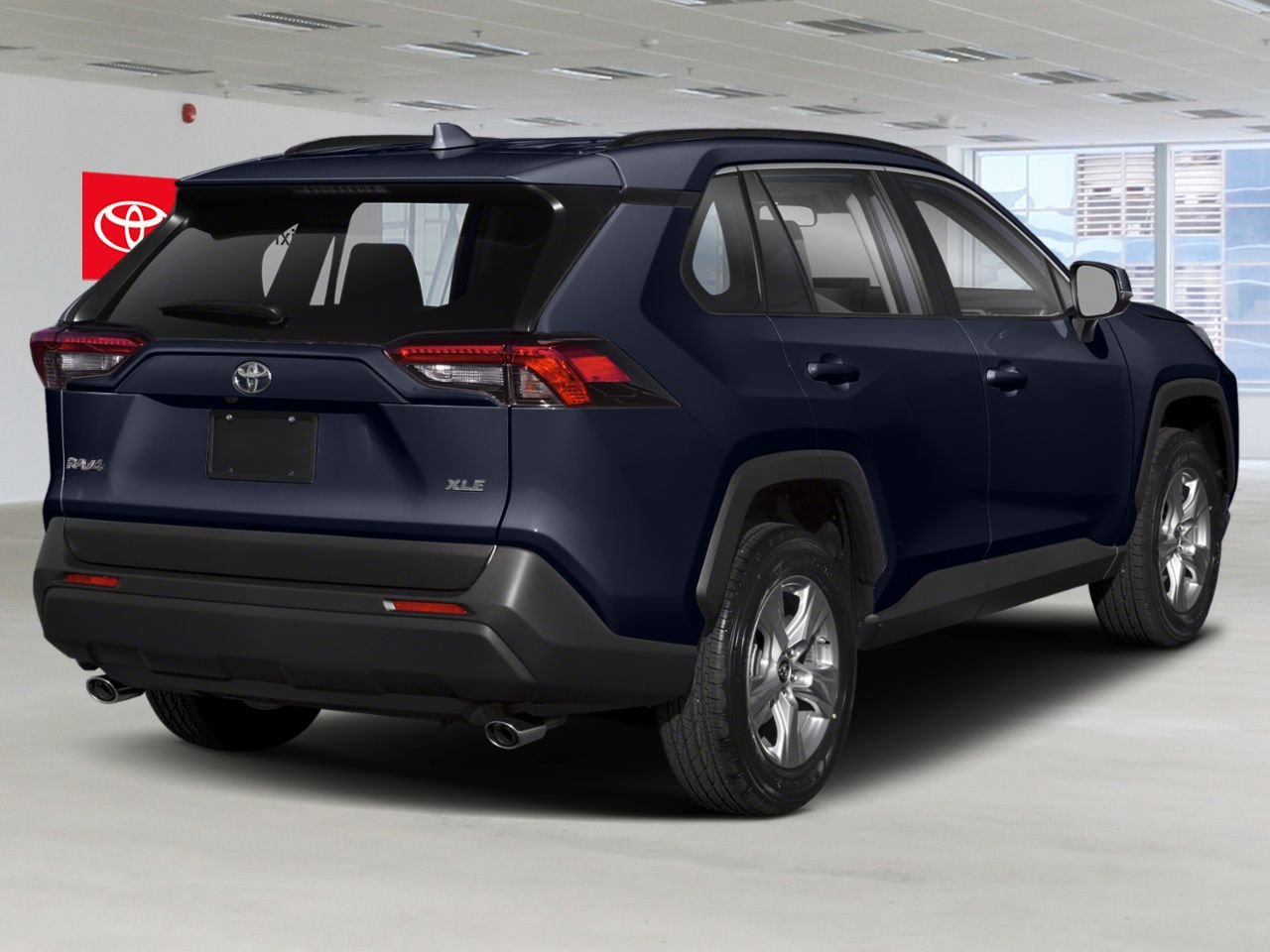 2021 Toyota RAV4 XLE PREMIUM AWD / HEATED SEATS / MOONROOF / LEATHER SURFACE / CARPLAY AND ANDROID AUTO Blue Mississauga - photo #1