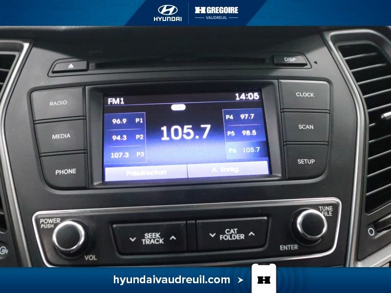 2018 Hyundai Santa Fe White Laval - photo #25