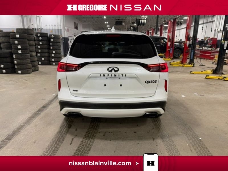 2025 Infiniti QX50 White Blainville - photo #13