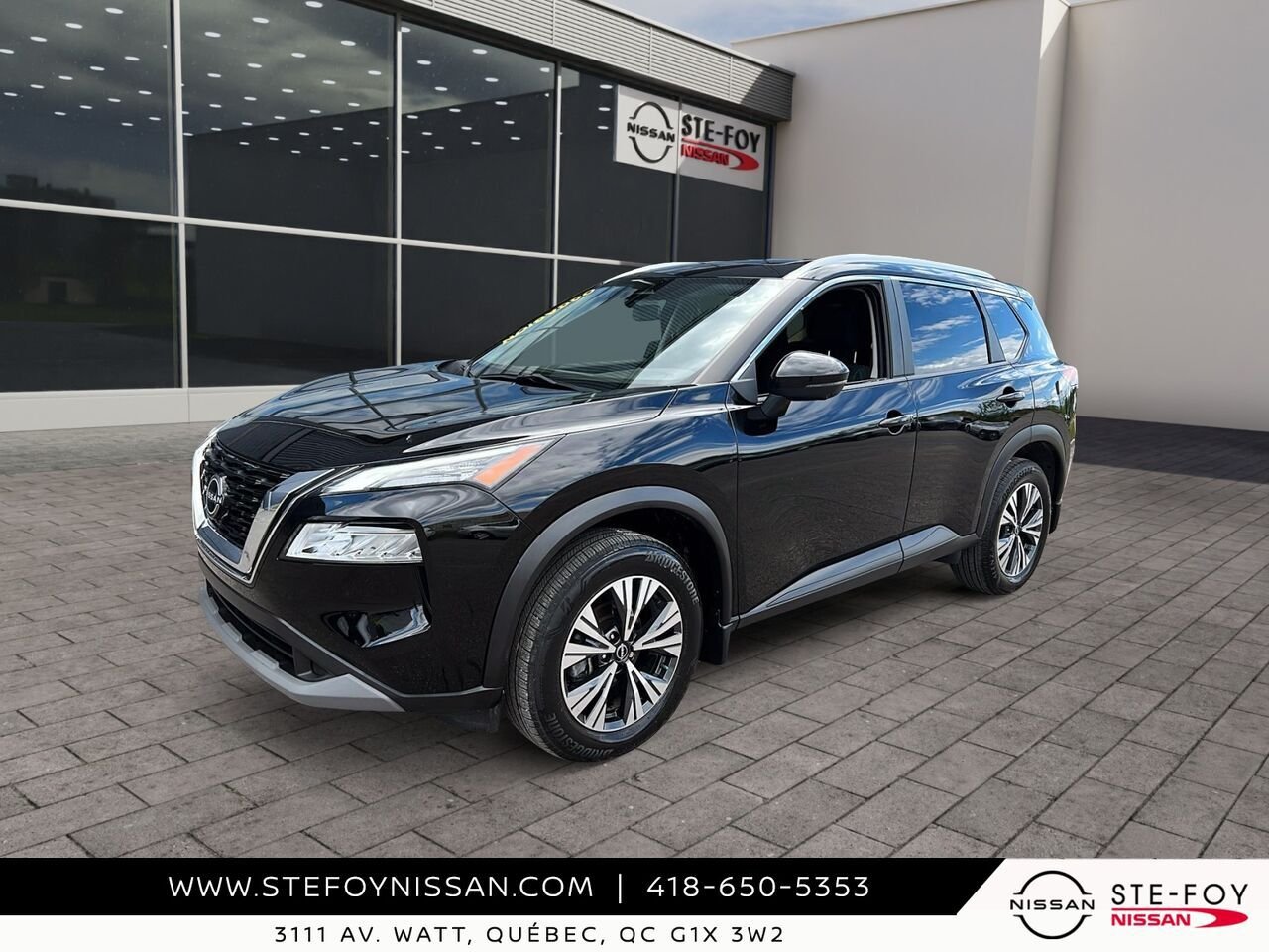 Nissan Rogue SV TOIT OUVRANT 2023 Noir Ste-Foy - photo #0