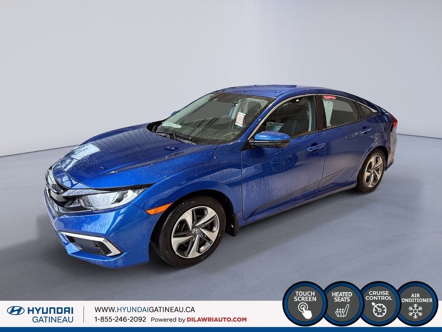 Honda Civic Berline LX CVT 2020 Bleu