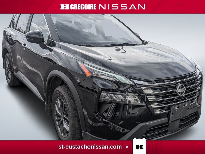 Nissan Rogue S MAGS AWD APPLE CARPLAY CAMERA 2024 Noir
