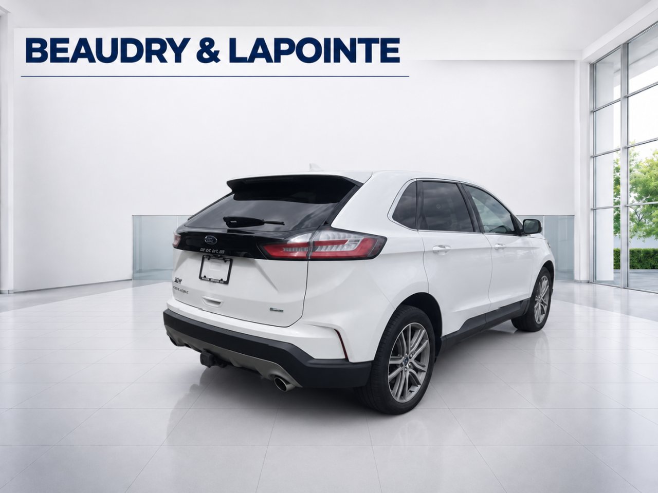2022 Ford Edge White La Sarre - photo #4