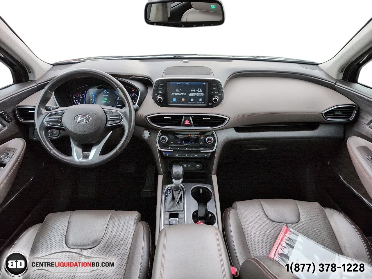 HYUNDAI SANTA FE LUXURY | BD0095 2019 Noir Granby - photo #13