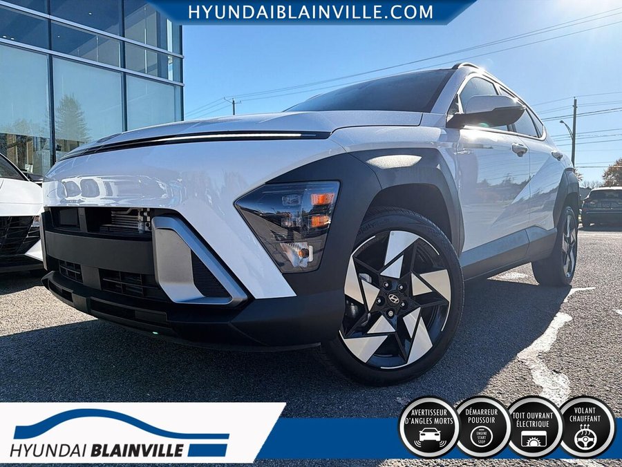 2025 Hyundai Kona 1.6T Preferred Sport TI White