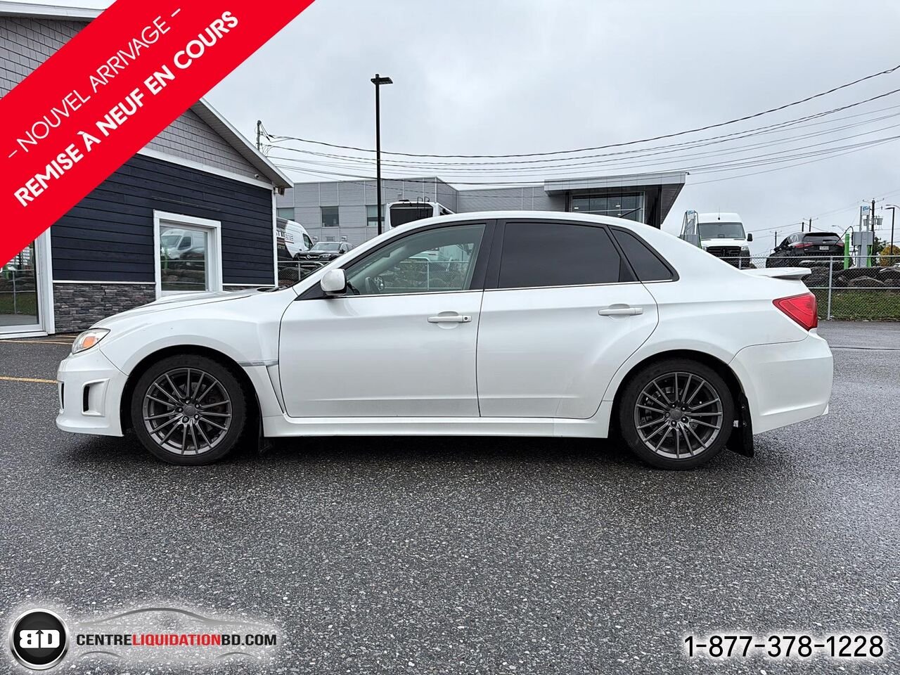 Subaru WRX SEDAN | BD0456 2013 Blanc Granby - photo #10