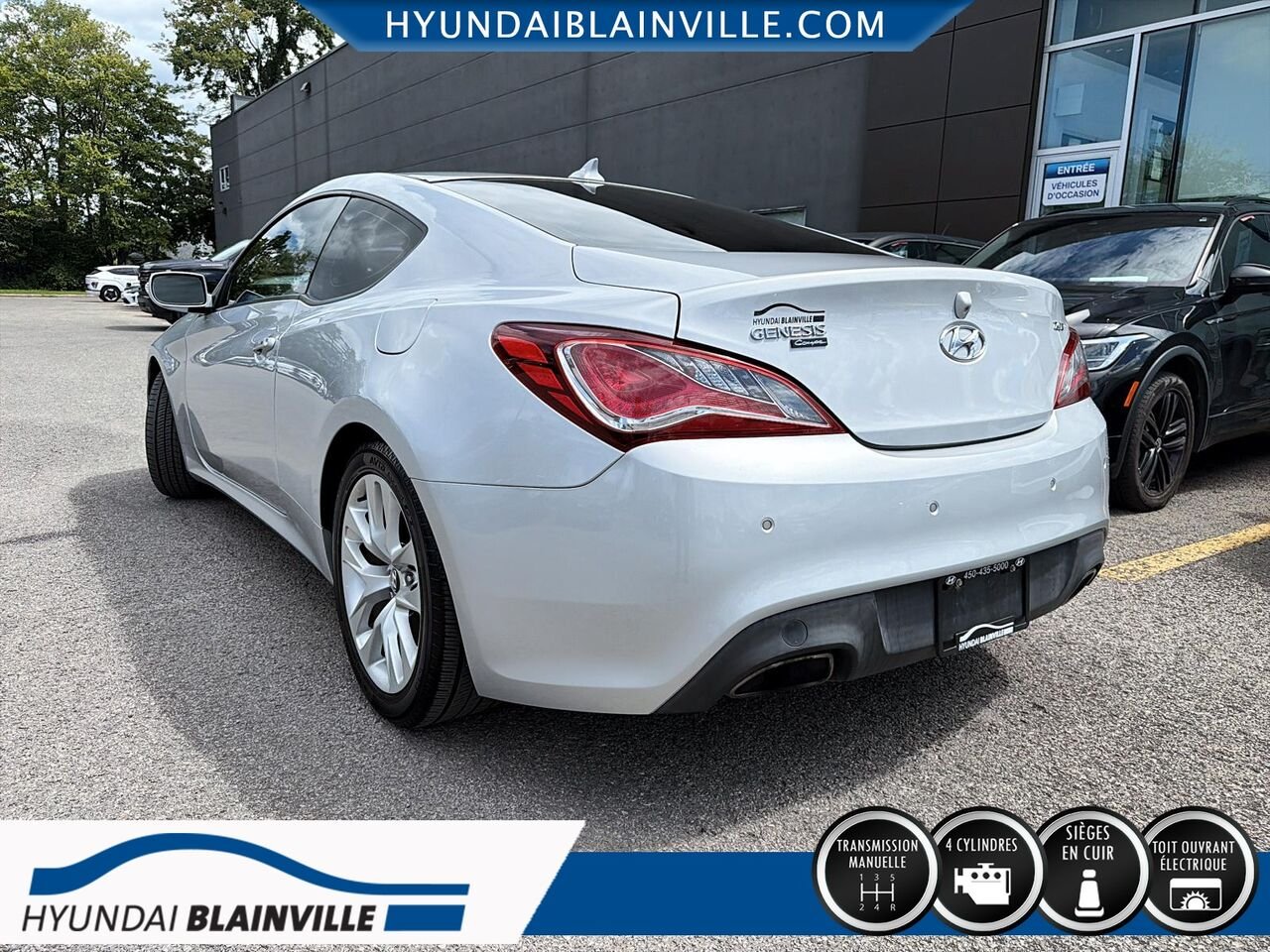 2014 Hyundai Coupé Genesis Silver Blainville - photo #5