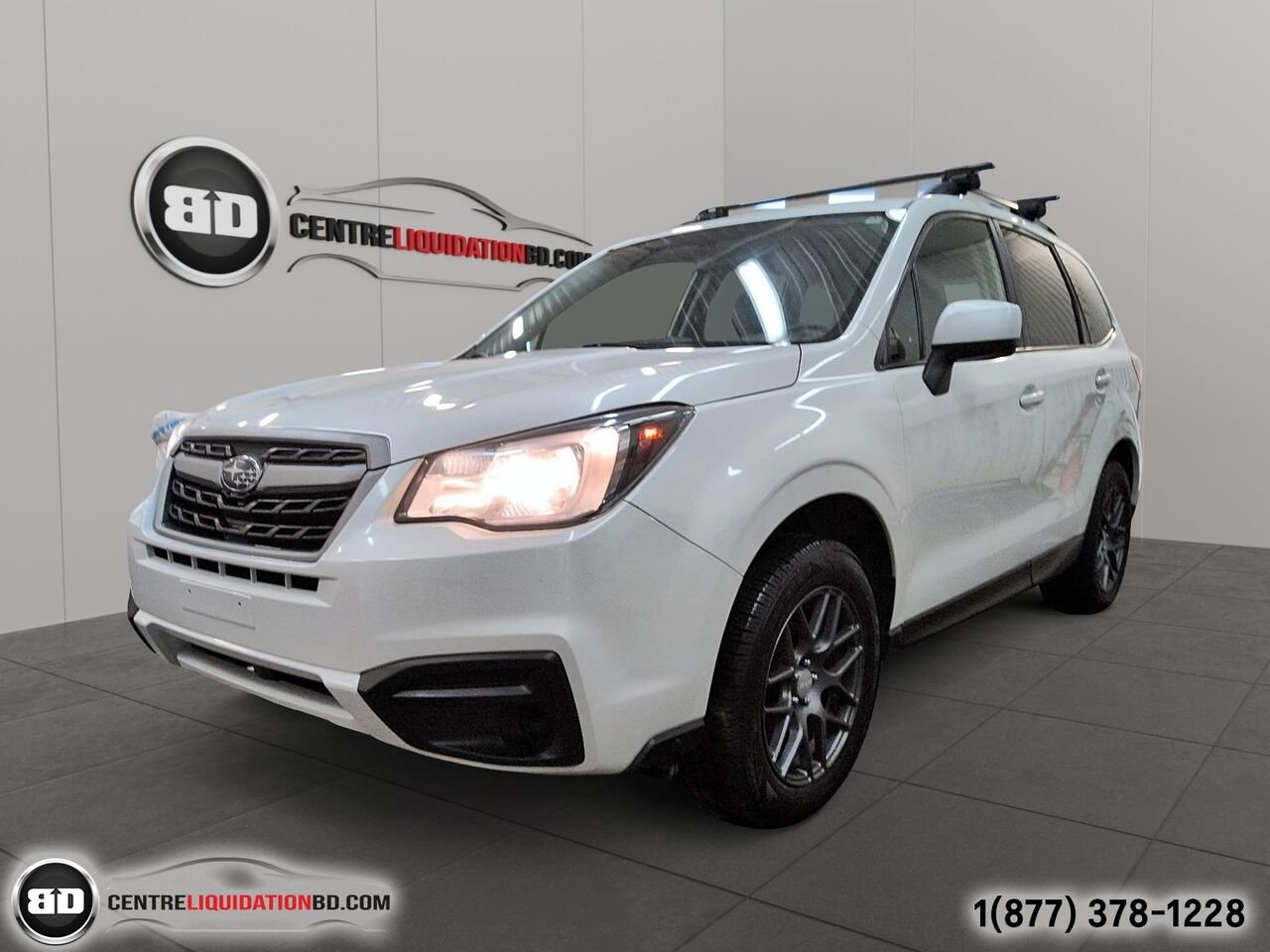 Subaru Forester CONVENIENCE | BD0283 2018 Blanc Granby - photo #0