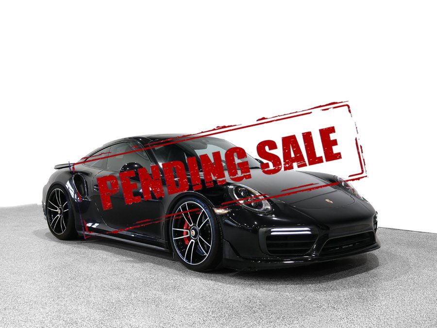 Porsche 911 Turbo Coupe PDCC / Axle Lift 2018 Noir