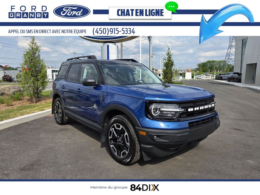 Ford Bronco Sport Outer Banks 4x4 2024 Bleu