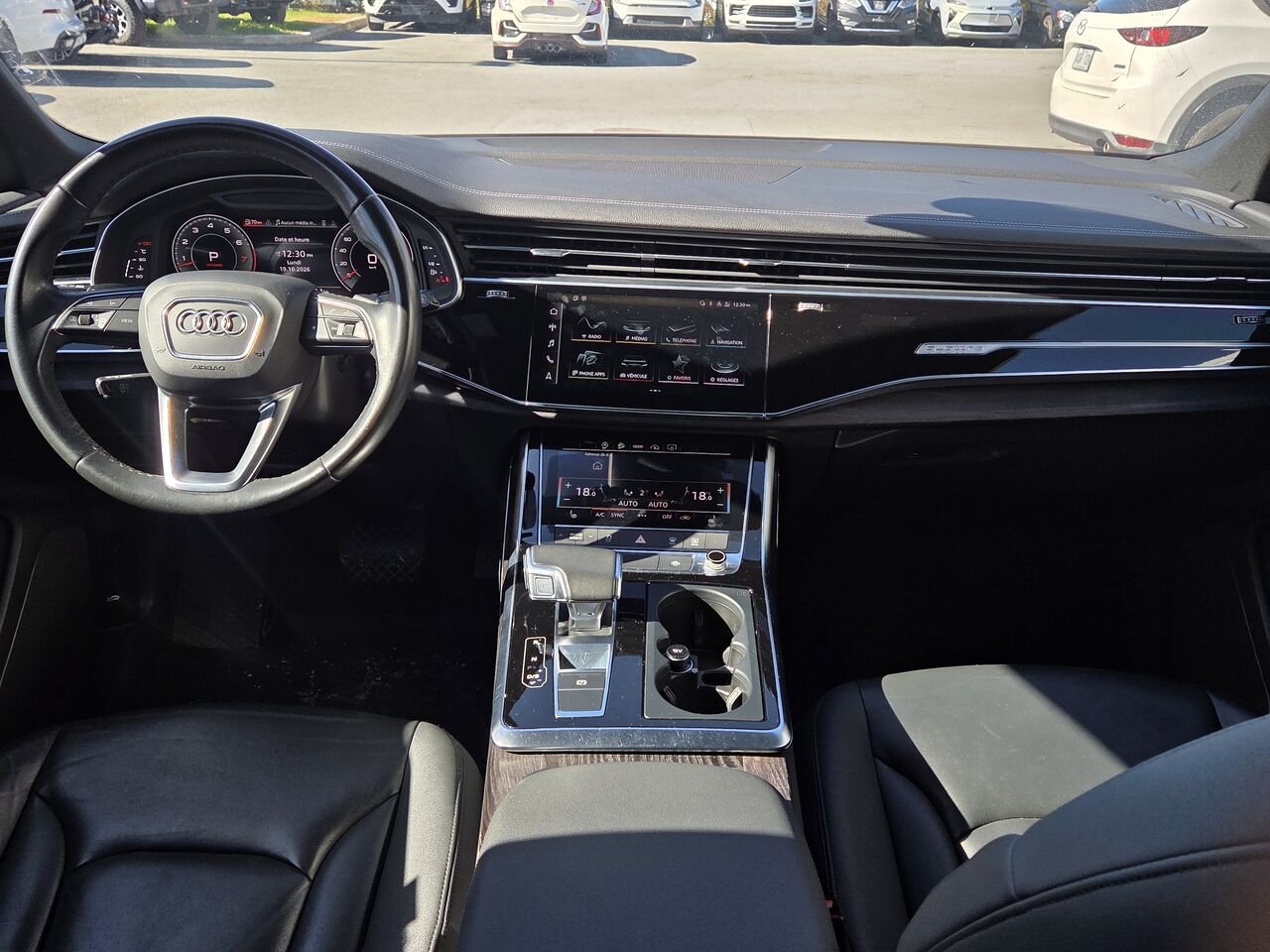 Audi Q7 Vorsprung 2023 Noir Granby - photo #15
