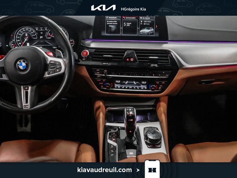 BMW M5 2018 Gris Laval - photo #19
