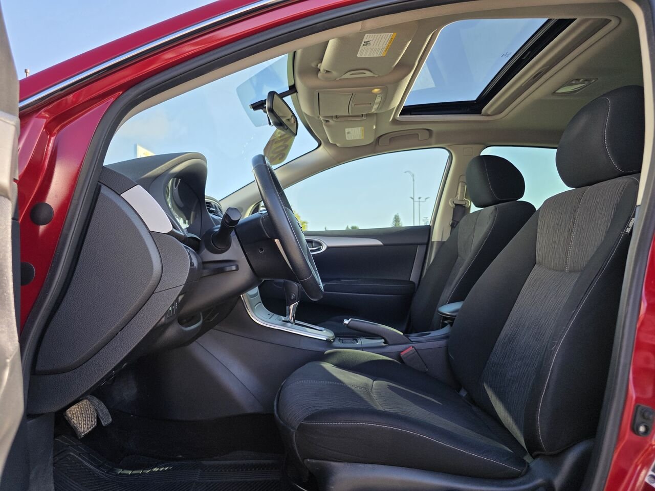 Nissan Sentra Berline 4 portes, CVT SV 2014 Rouge Rouyn-Noranda - photo #13