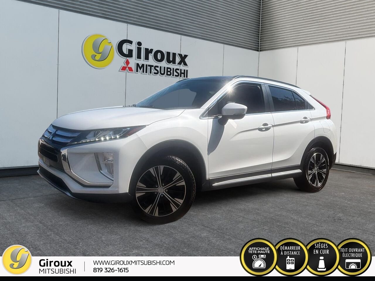 Mitsubishi Eclipse Cross 2018 Rouge Sainte-Agathe-des-Monts - photo #0