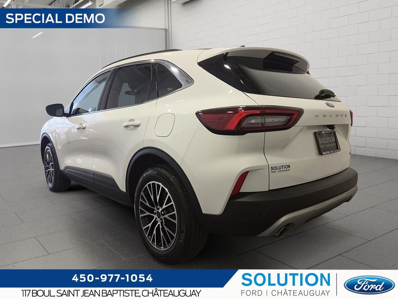 2025 Ford Escape Star White Metallic Tri-Coat Châteauguay - photo #3