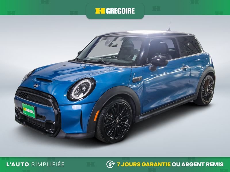 2022 Mini Cooper S Blue Blainville - photo #2
