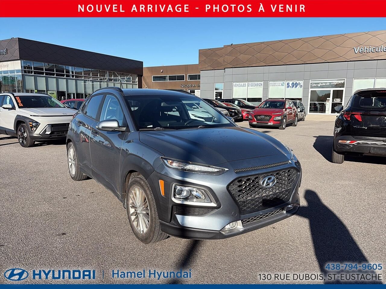 Hyundai Kona 2019 Argent Saint-Eustache - photo #1