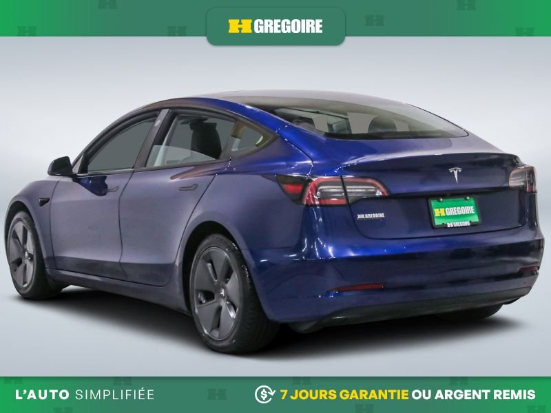 2021 Tesla Model 3 Blue Blainville - photo #5