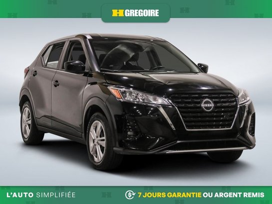 2024 Nissan Kicks S AUTO AC GR ELECT CAMERA DE RECUL BLEUTOOTH Black