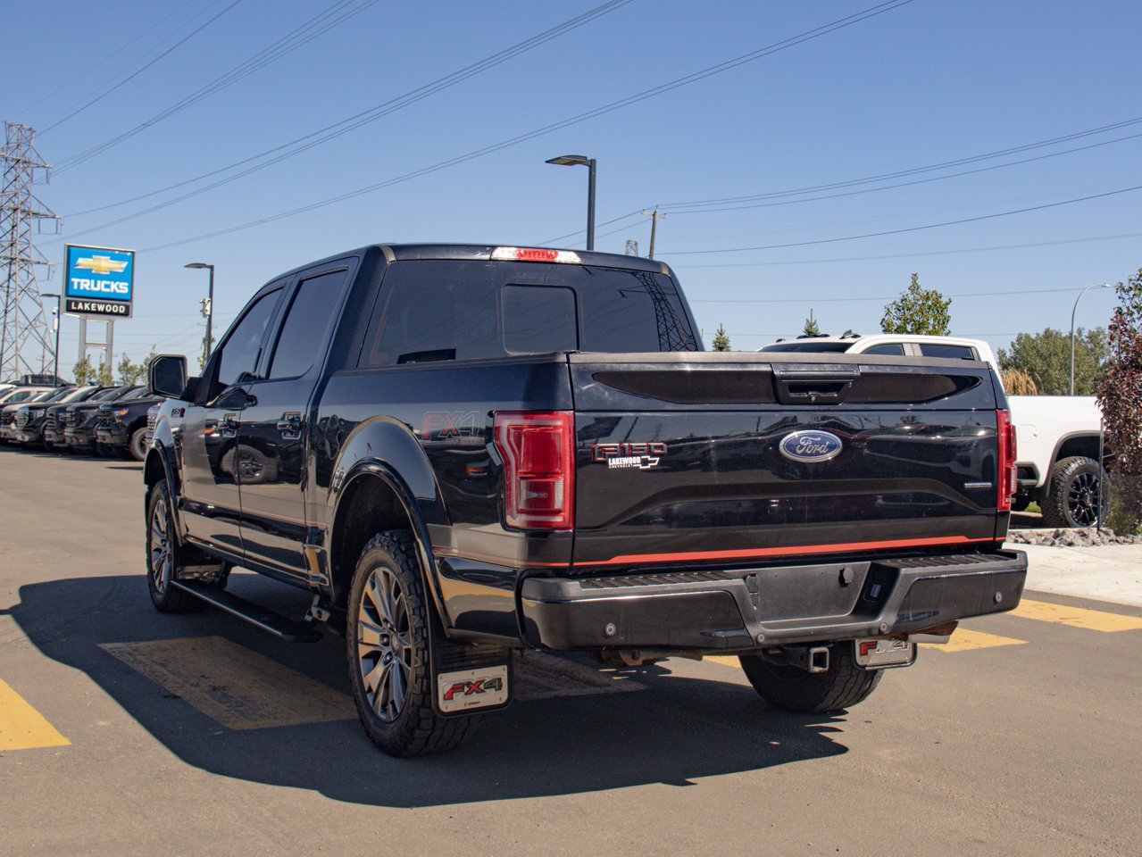 2016 Ford F-150 4WD SuperCrew 145 Lariat Black Sherwood Park - photo #7