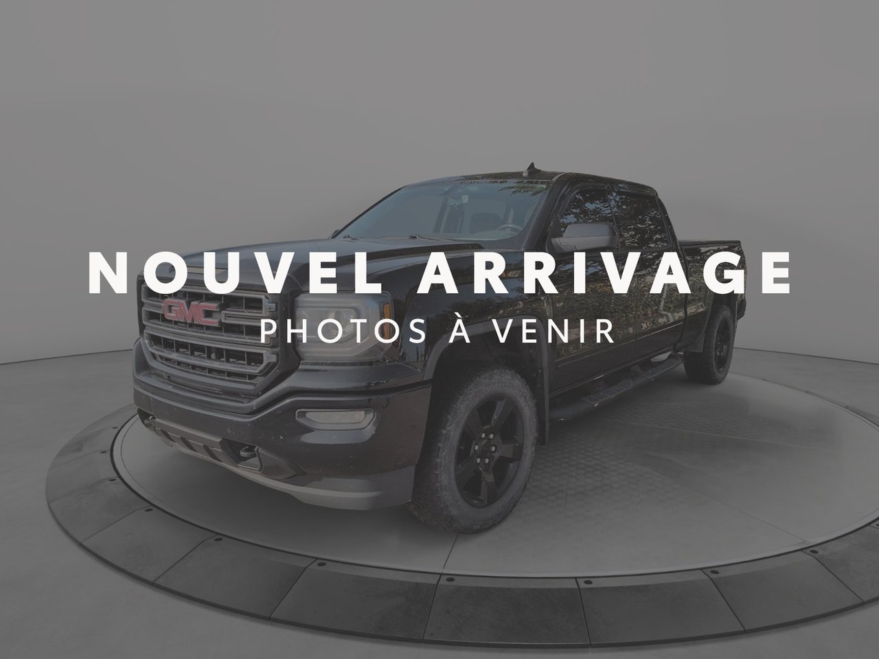 GMC Sierra 1500 SLE 2018 Noir Baie-Comeau - photo #1