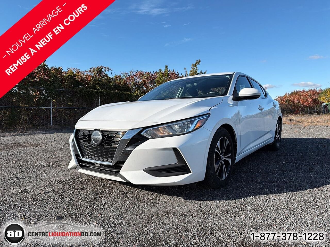 Nissan Sentra SV | BD0463 2022 Blanc Granby - photo #0