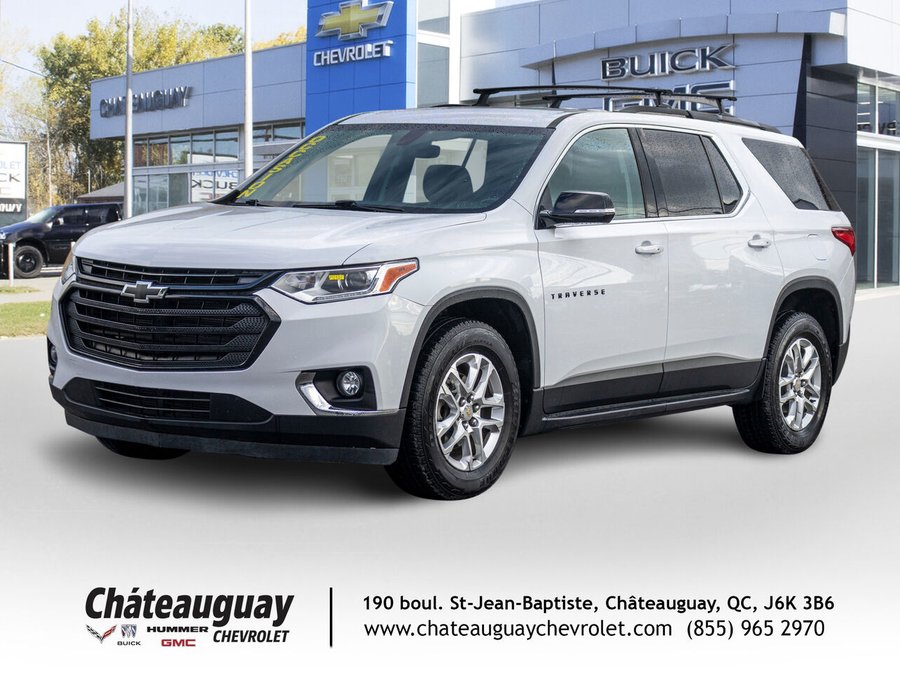 Chevrolet Traverse LT tissus 4 portes AWD 2019 Blanc