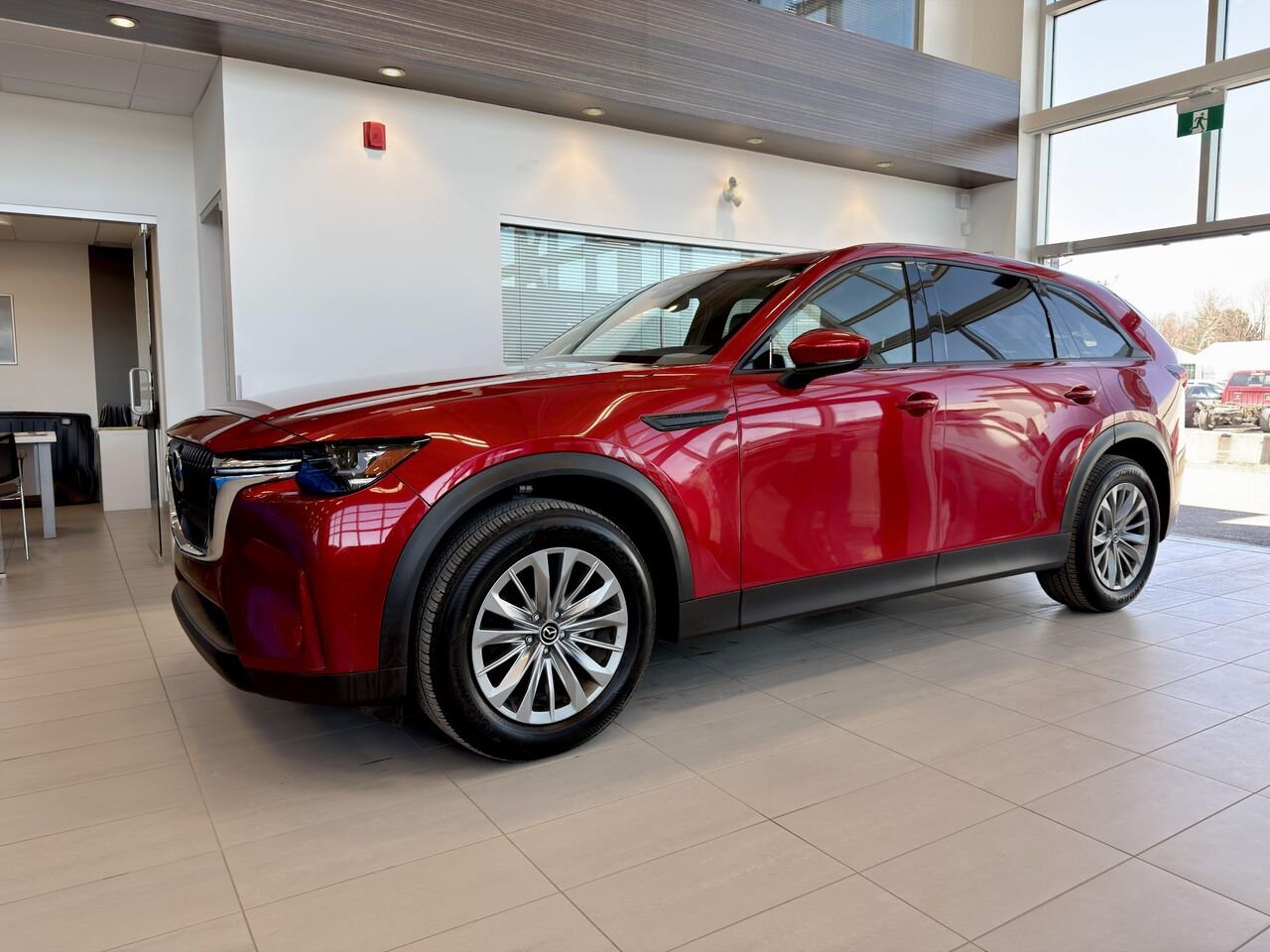 2024 Mazda CX-90 hybride léger Red Notre-Dame-des-Prairies - photo #36