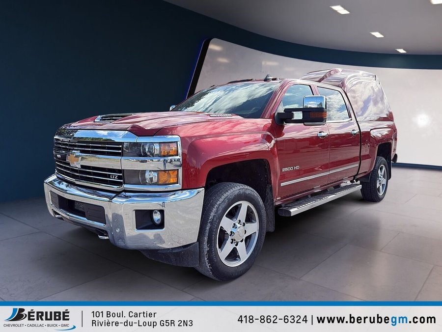 CHEVROLET SILVERADO 2500 4RM, EMP. COURT, CABINE LTZ cabine multiplace 4RM 153,7 po 2019 Rouge