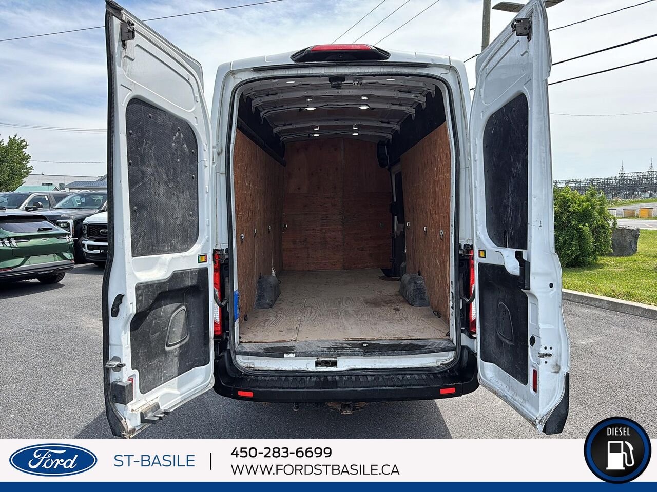 2019 Ford Transit fourgon utilitaire White Saint-Basile-le-Grand - photo #11