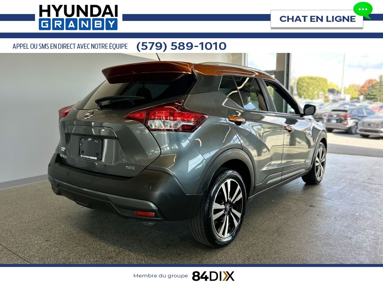 Nissan Kicks 2020 Gris Granby - photo #6