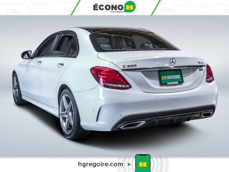 2017 Mercedes Benz C-Class White Laval - photo #5