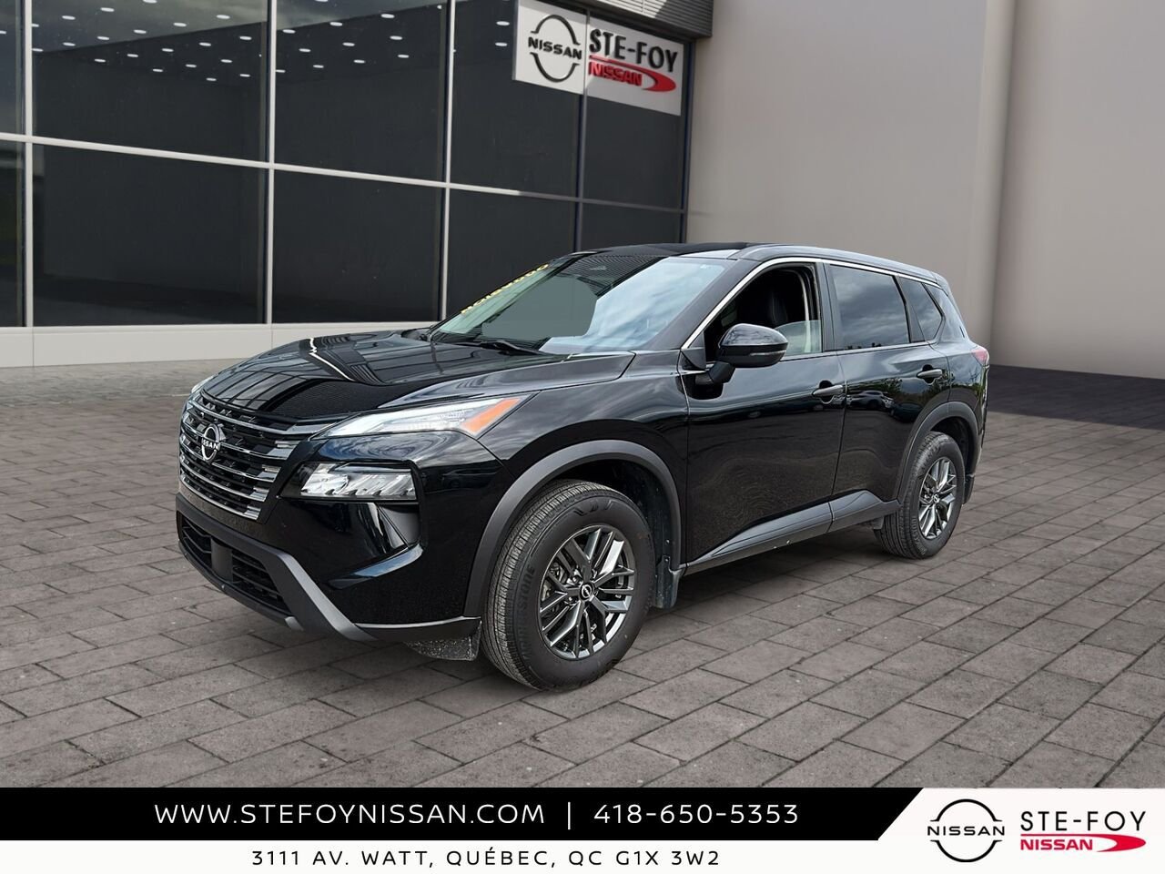 2024 Nissan ROGUE S TRACTION INTEGRALE Black Ste-Foy - photo #0