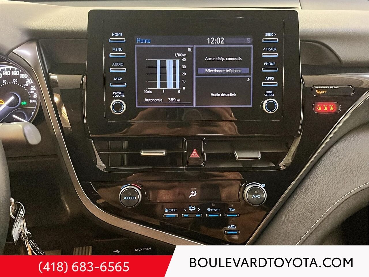 Toyota CAMRY 100664A-16 | SE 2022 Noir Québec - photo #12
