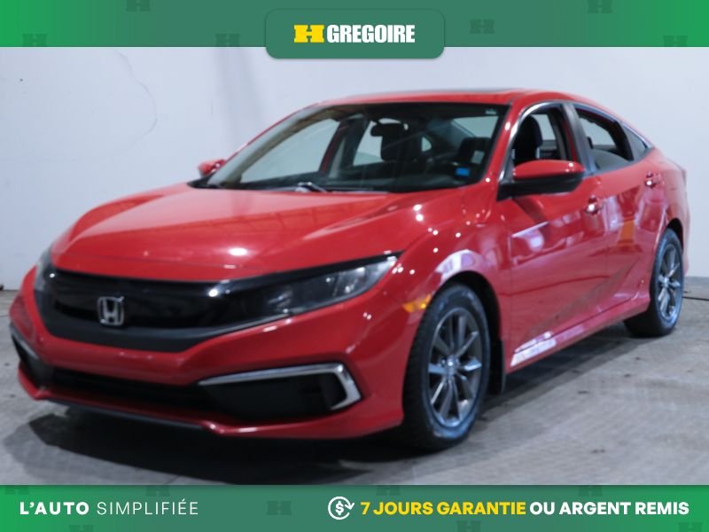 Honda Civic EX AUTO AC TOIT MAGS CAM RECULE BLUETOOTH 2020 Rouge