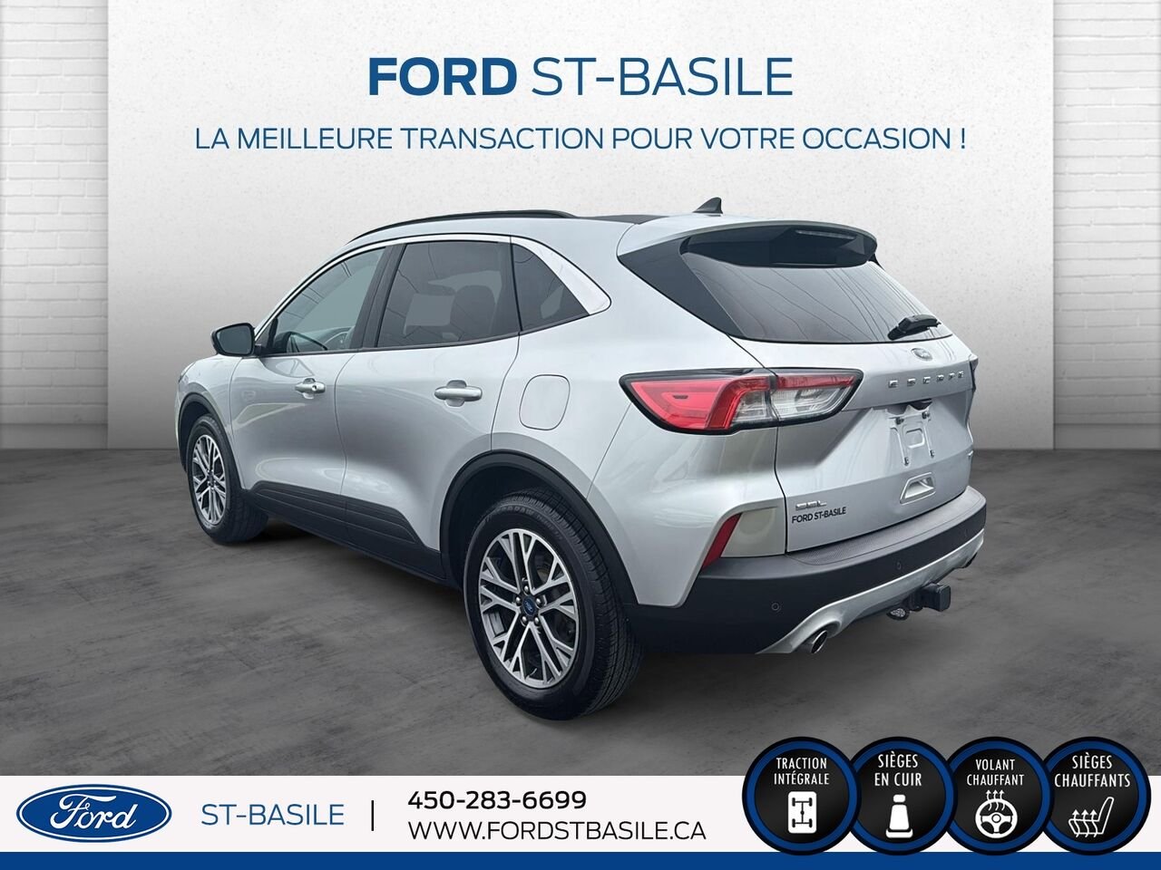 Ford Escape 2020 Argent Saint-Basile-le-Grand - photo #4