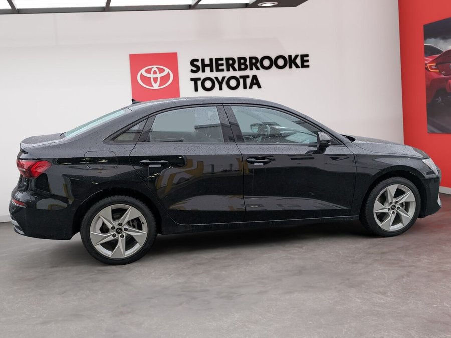 2026 Audi A3 berline FRONT TRAK/SIÈGES CHAUFFANTS/TOIT OUVRABT/AC BIZONE/SIÈGES EN CUIR/CAMÉRA DE RECUL/BLUETOOTH Black
