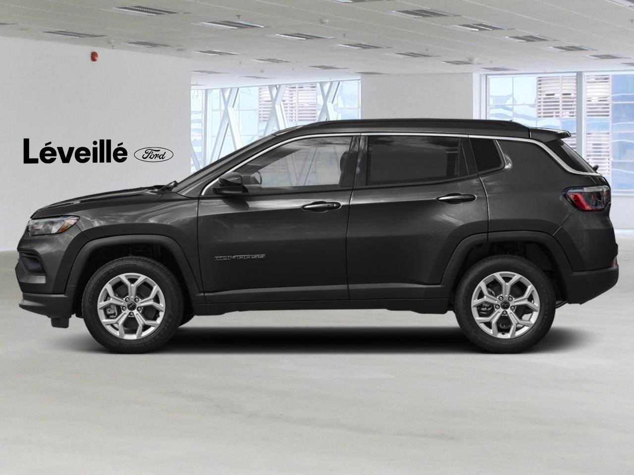 Jeep Compass 251310 | Sport 4x4 2025 Couche nacrée cristal noir étincelant Gatineau - photo #2