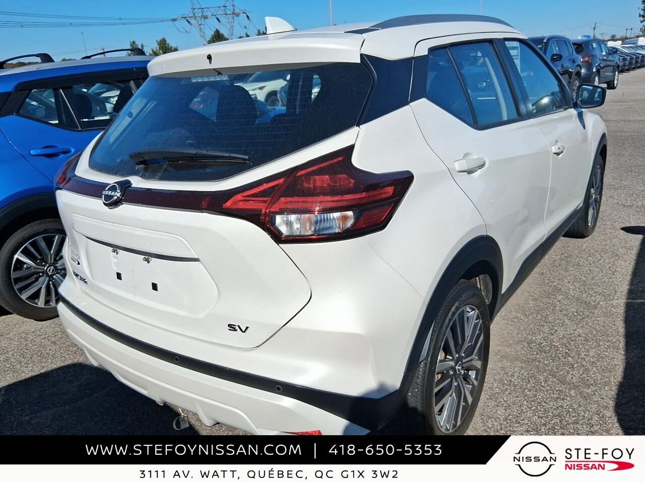 2024 Nissan Kicks Sv TA White Ste-Foy - photo #1