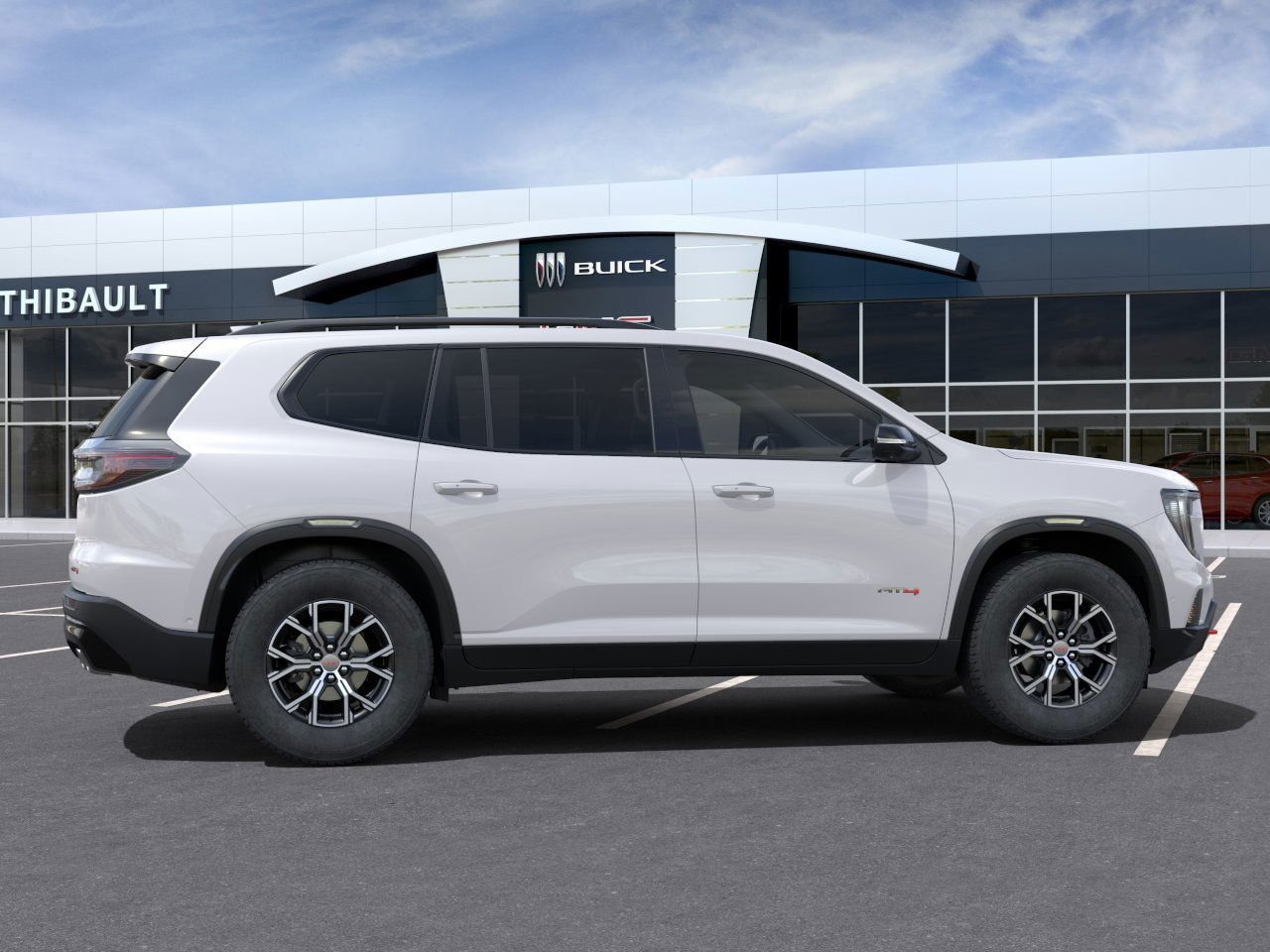 2025 GMC Acadia AT4 White Frost Tricoat Saint-Eustache - photo #4