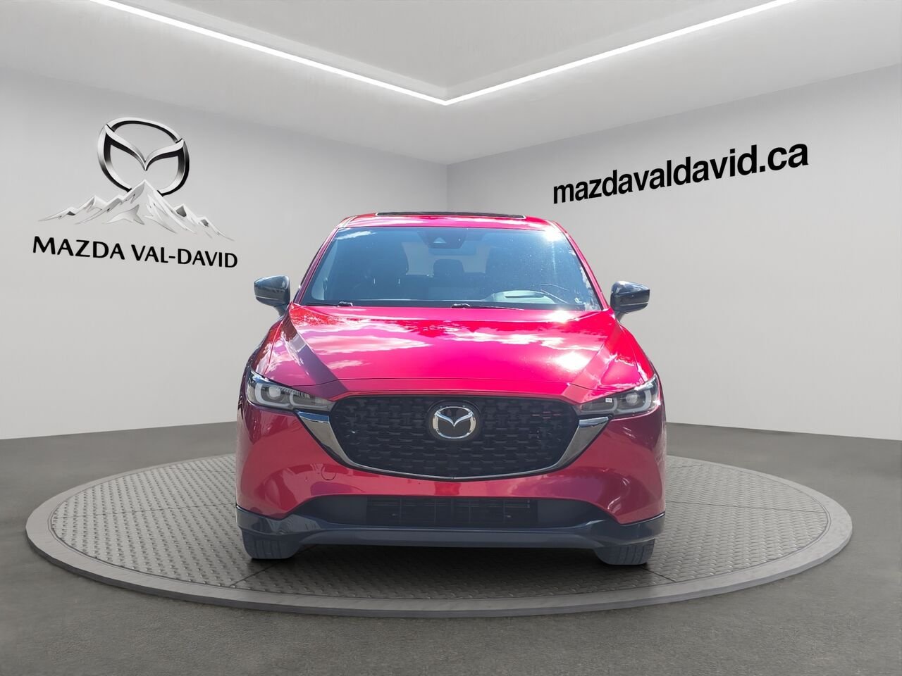 Mazda CX-5 SPORT DESIGN, TRACTION INTÉGRALE, TOIT OUVRANT, SIÈGES CHAUFFANTS AVANT/ARRIÈRE, NAVIGATION 2023 Rouge Val-David - photo #2