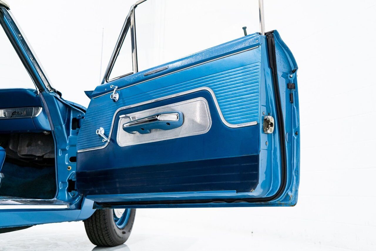 1963 Ford Galaxie 500 *PRIX EN USD* 406 Cu In TriPower 4-Speed Convertible Blue Montreal - photo #21