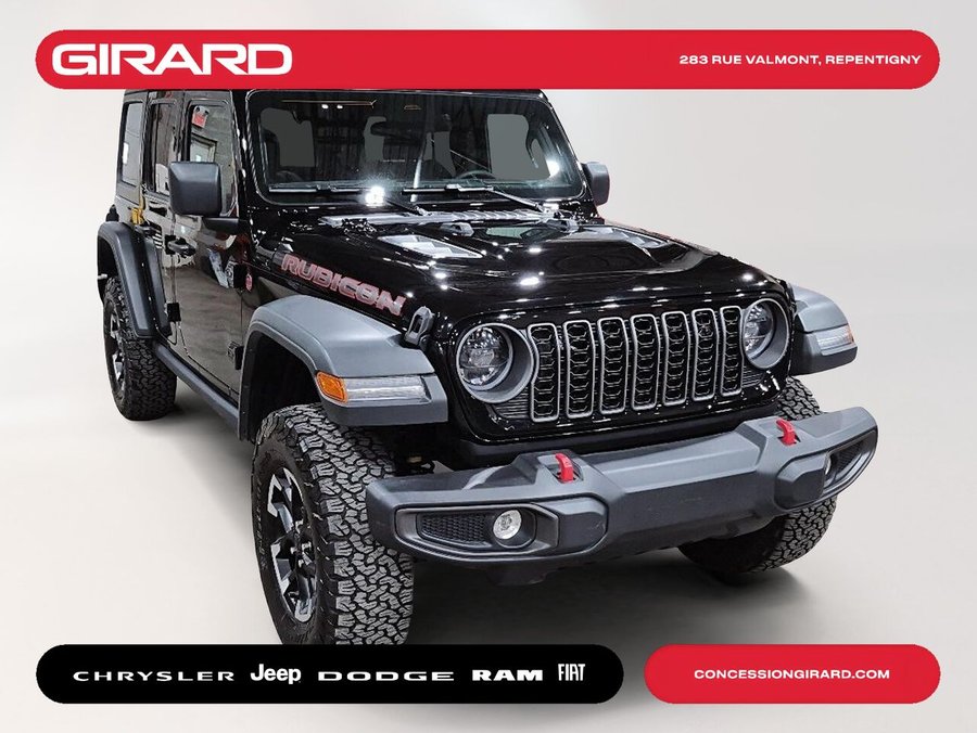 JEEP WRANGLER RUBICON 2026 Noir