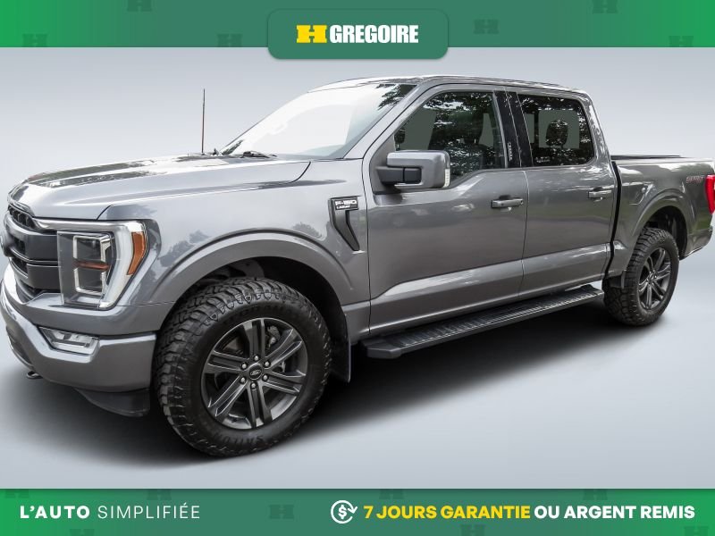Ford F150 LARIAT TOIT PANORAMIQUE 2021 Gris